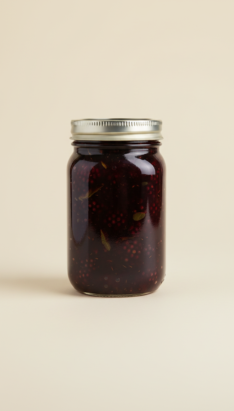 Blackberry syrup