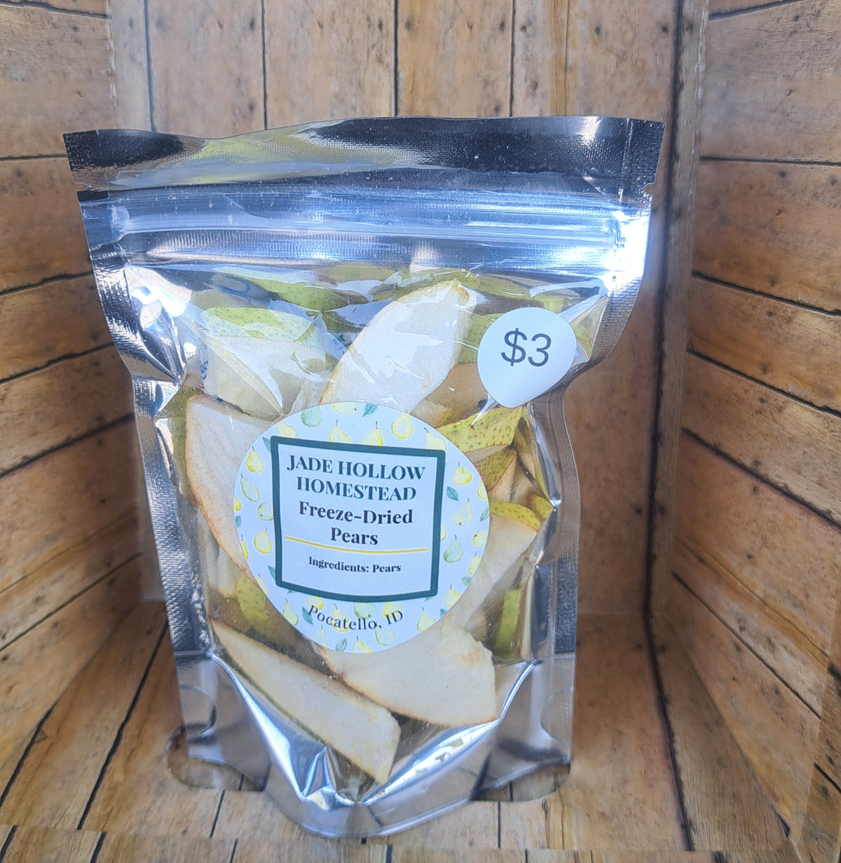 Freeze-Dried Pears